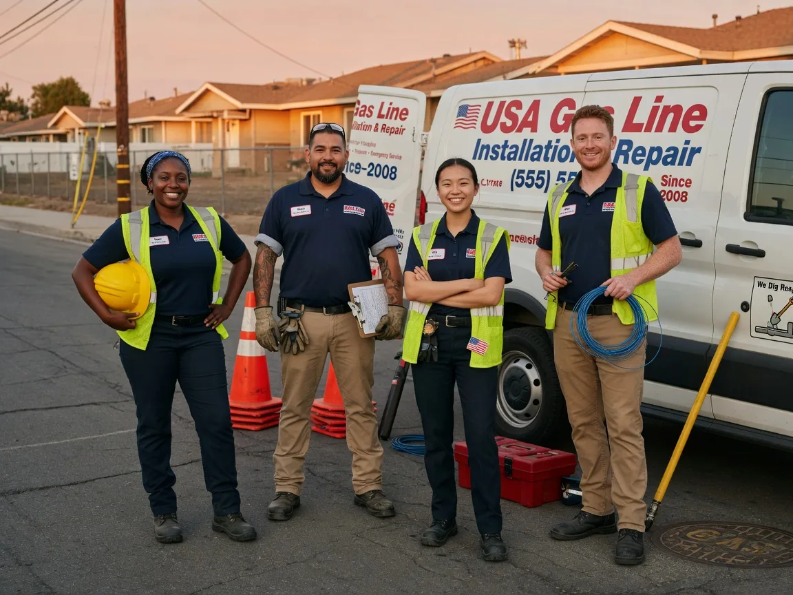Gas Line Installation company in Norman, IN